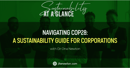 Navigating COP28: A Sustainability Guide for Corporations